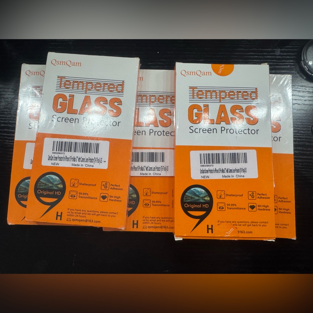 Tempered Glass Screen Protector - iPhone 15 pro max